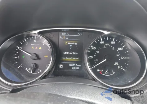 2014 Nissan Rogue Sl from USA, damaged, VIN 5N1AT2MV1EC813569